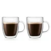 Bodum Bistro Double Wall Mugs With Handle 300ml (Set Of 2) -Home-Kitchen 10604 10 2