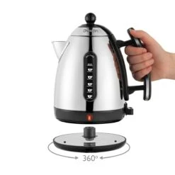 Dualit Lite Jug Kettle Black 1.5L -Home-Kitchen 15 litre black kettle 116851