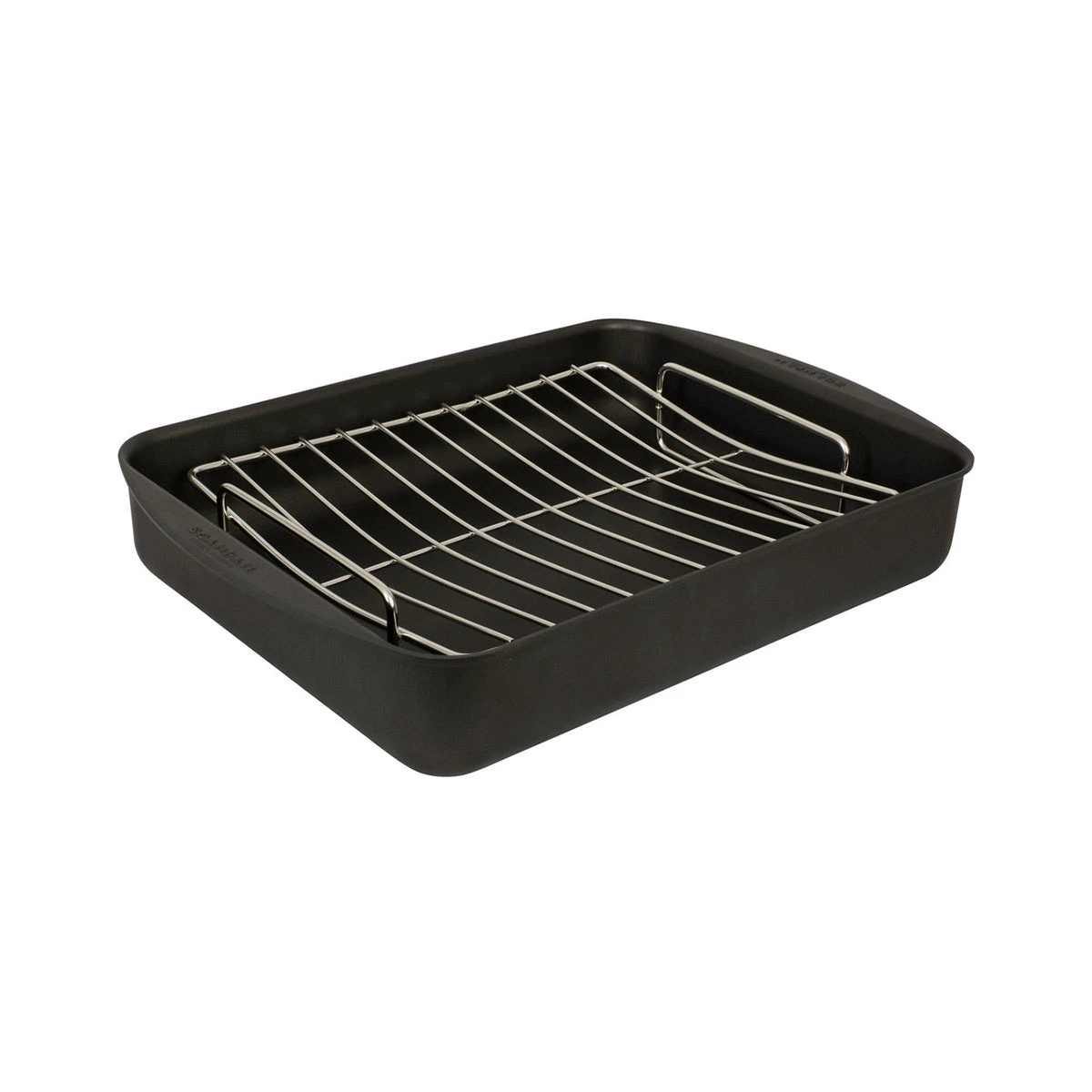 Scanpan Classic Medium Roaster With Rack 39x27cm 3 Scanpan Classic Medium Roaster With Rack 39x27cm