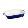 Staub Ceramic Gratin Rectangular Blue - 27 X 20cm