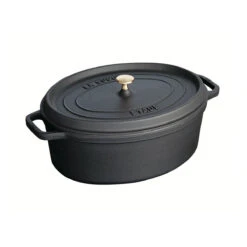 Staub Oval Cocotte - 31cm Black