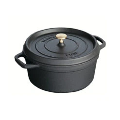 Staub Round Cocotte - 26cm Black