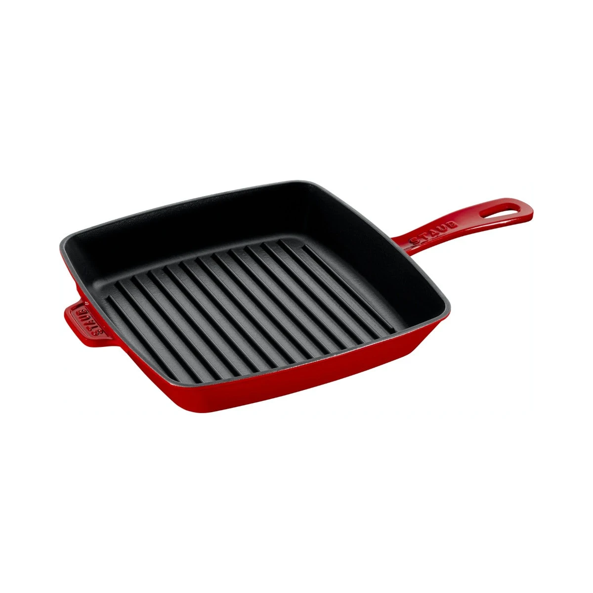 Staub American Square Grill - 26cm Cherry Red 3 Staub American Square Grill - 26cm Cherry Red