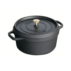 Staub Round Cocotte - 28cm Black