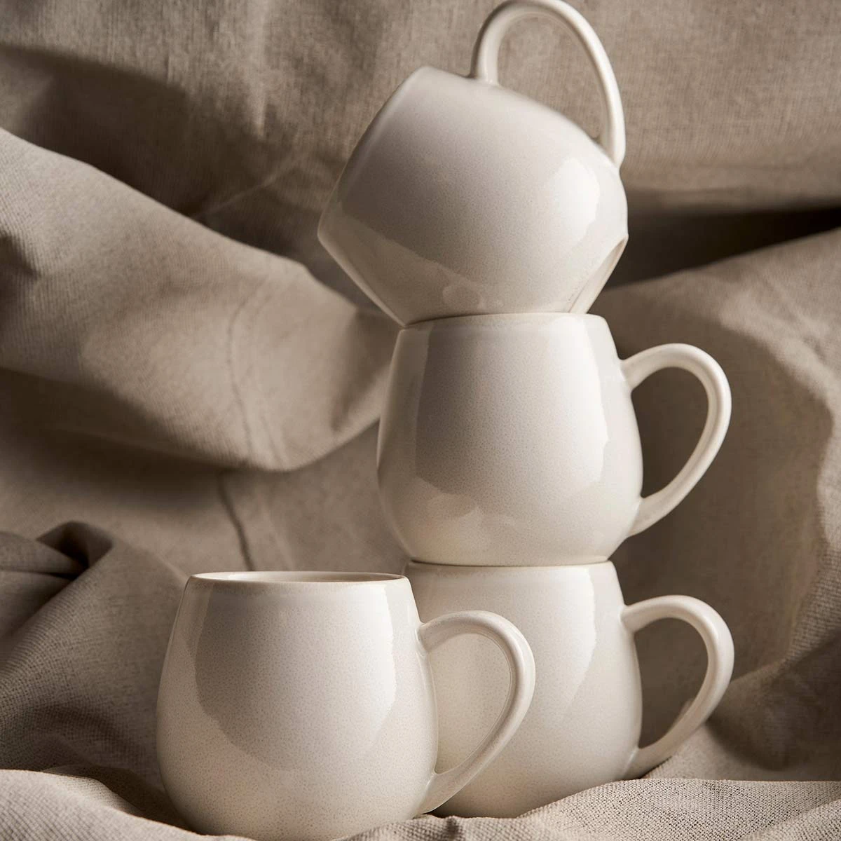 Robert Gordon Hug Me Mugs Snow 400ml (Set Of 4) 6 Robert Gordon Hug Me Mugs Snow 400ml (Set Of 4) - Image 4