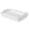 Robert Gordon Granite Baker Rectangular White Large 33 X 23 X 8cm -Home-Kitchen 53709