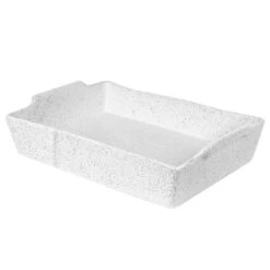 Robert Gordon Granite Baker Rectangular White Large 33 X 23 X 8cm