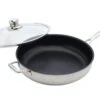Swiss Diamond Clad Non-stick XD Induction Chef Pan With Lid 32cm 5L -Home-Kitchen 74714