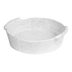 Robert Gordon Granite Baker Round White 28.8 X 24.4 X 6.8cm -Home-Kitchen 75090