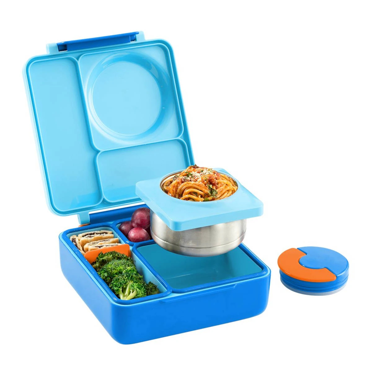Omie Omiebox Hot & Cold Bento Box Blue Sky 3 Omie Omiebox Hot & Cold Bento Box Blue Sky