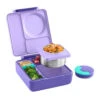 Omie Omiebox Hot & Cold Bento Box Purple Plum