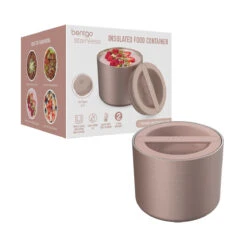 Bentgo Stainless Steel Insulated Food Container Rose Gold 560ml -Home-Kitchen 8751rg