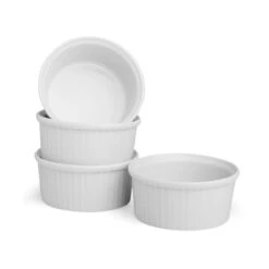 Pillivuyt Classics Pleated Ramekin Set Of 4