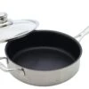 Swiss Diamond Clad Non-stick XD Induction Saute Pan With Lid 24cm 3L -Home-Kitchen 98165