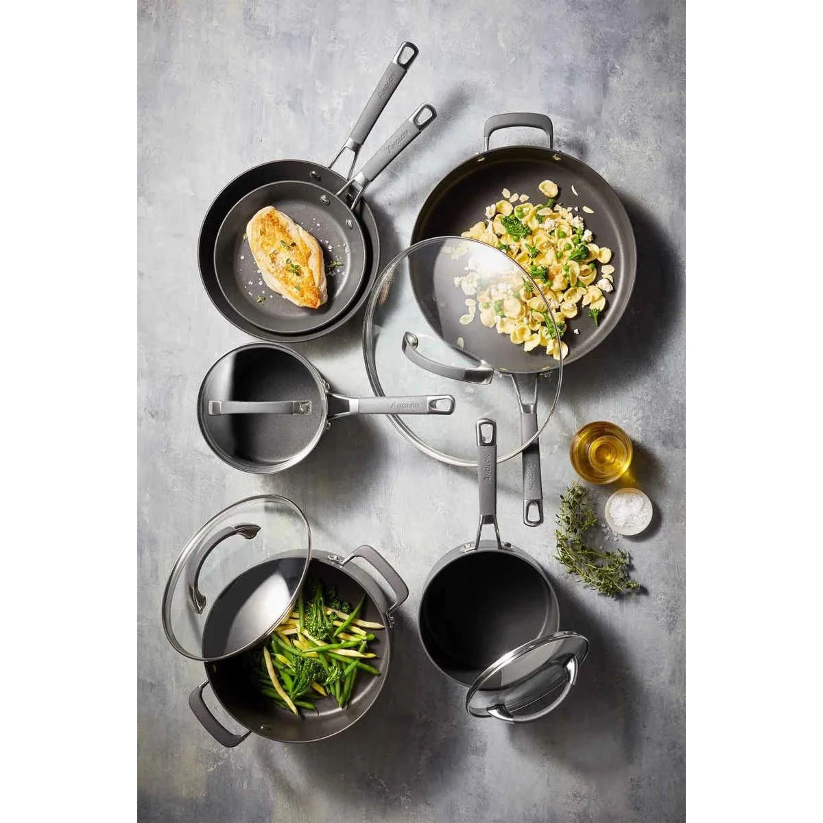 Anolon Endurance+ Covered Saute Pan 30cm (4.7L) 4 Anolon Endurance+ Covered Saute Pan 30cm (4.7L) - Image 2