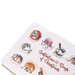 Banksia Australian 12 Days Of Christmas Shortbread Tin 300g -Home-Kitchen BanksiaAustralian12DaysofChristmasShortbreadTin300g.5