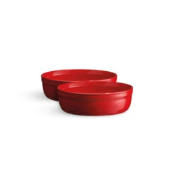 Emile Henry Crème Brûlée Dish Burgundy 12cm (Set Of 2)