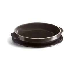 Emile Henry Tarte Tatin Set Charcoal 33cm