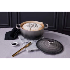 Le Creuset Signature Cast Iron Round Casserole Flint 28cm -Home-Kitchen FLINT 60962 e322cbfd 4d55 4a13 b2bd f7761b1519b2