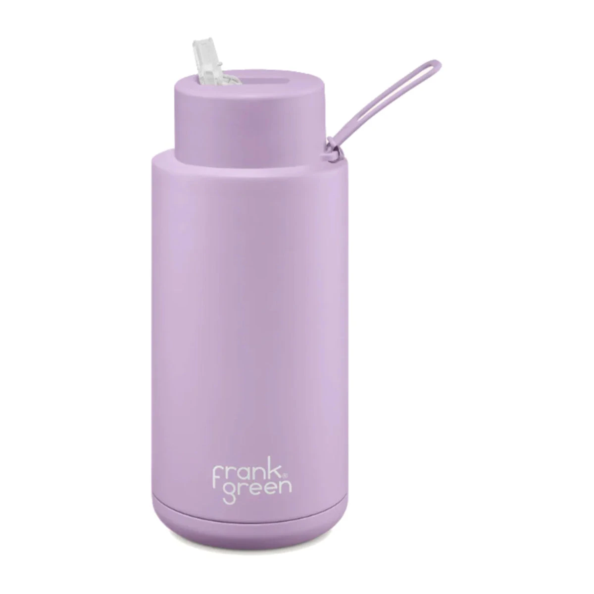 Frank Green Reusable Ceramic Bottle With Straw Lid Lilac Haze 1L 3 Frank Green Reusable Ceramic Bottle With Straw Lid Lilac Haze 1L