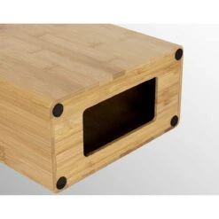 Icon Chef Universal Knife Block 32 Slot Bamboo 8 Icon Chef Universal Knife Block 32 Slot Bamboo -Home-Kitchen IC11013 Feature 3