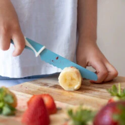 Kiddikutter Child's Knife Sky Blue -Home-Kitchen KiddikutterChild sKnifeSkyBlue.3