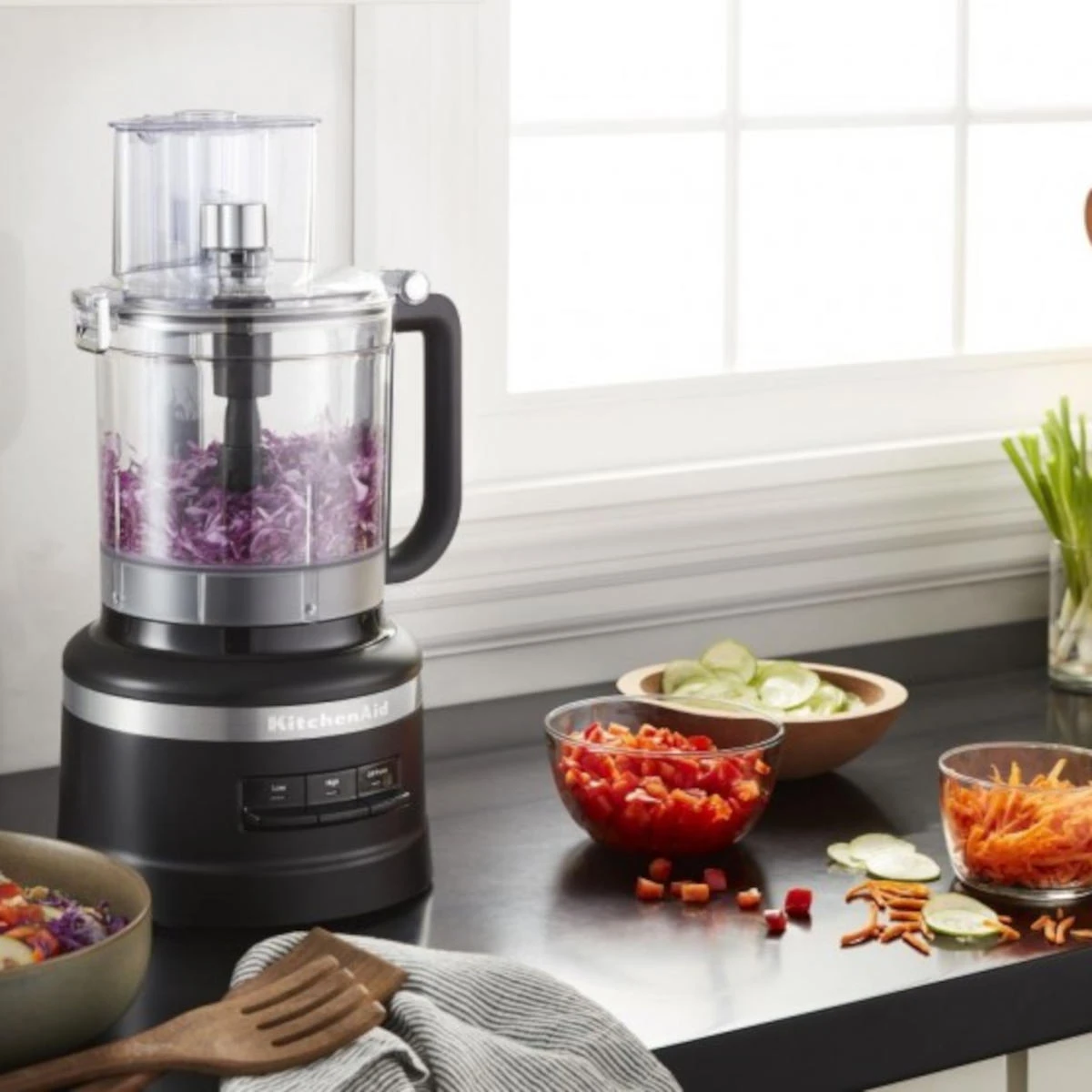 KitchenAid KFP1319 13 Cup Food Processor Matte Black 13 KitchenAid KFP1319 13 Cup Food Processor Matte Black - Image 11