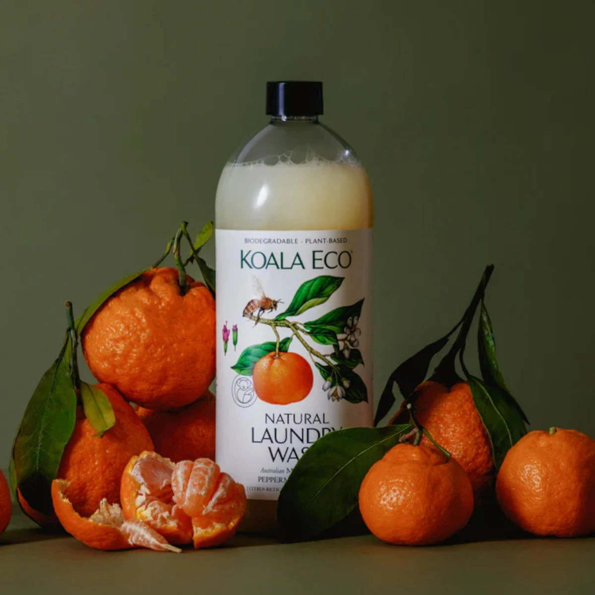 Koala Eco Laundry Wash Mandarin & Peppermint 1L 4 Koala Eco Laundry Wash Mandarin & Peppermint 1L - Image 2