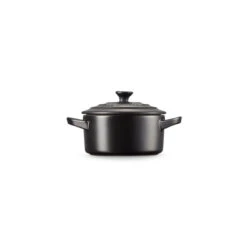 Le Creuset Stoneware Petite Casserole Satin Black 10cm (250ml) -Home-Kitchen LC 20190411 ZS PS FS 71901100000100 003