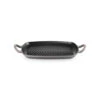 Le Creuset Signature Cast Iron Shallow Rectangular Grill Flint 30cm -Home-Kitchen LC 20190916 HL PS FS 20201304440422 001