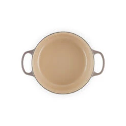 Le Creuset Signature Cast Iron Round Casserole Flint 28cm -Home-Kitchen LC 20200304 HL PS FS 21177264442430 005 a7bdb640 444e 4e6c ba22 4b5d591783b4