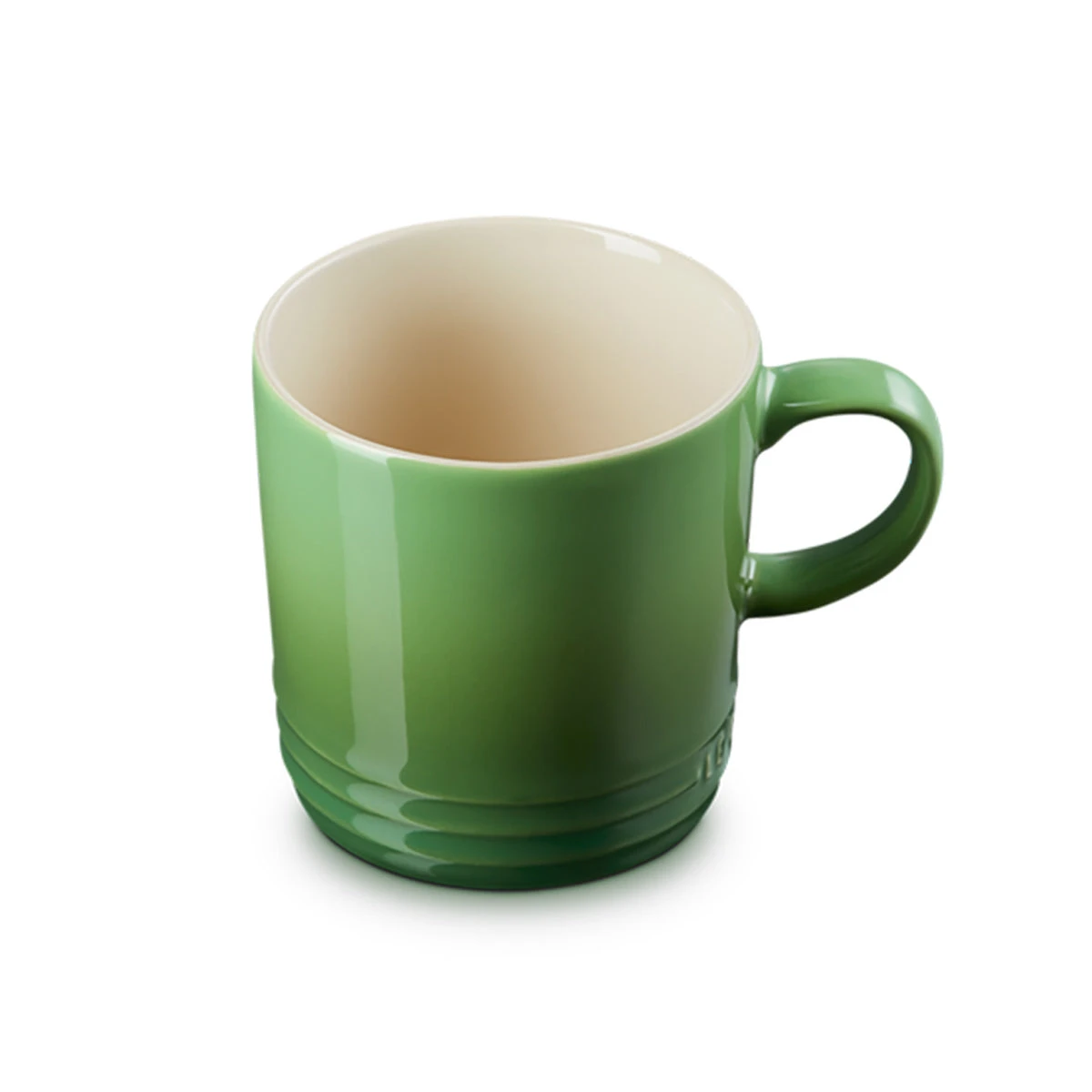 Le Creuset Stoneware Mug Bamboo Green 350ml 4 Le Creuset Stoneware Mug Bamboo Green 350ml - Image 2