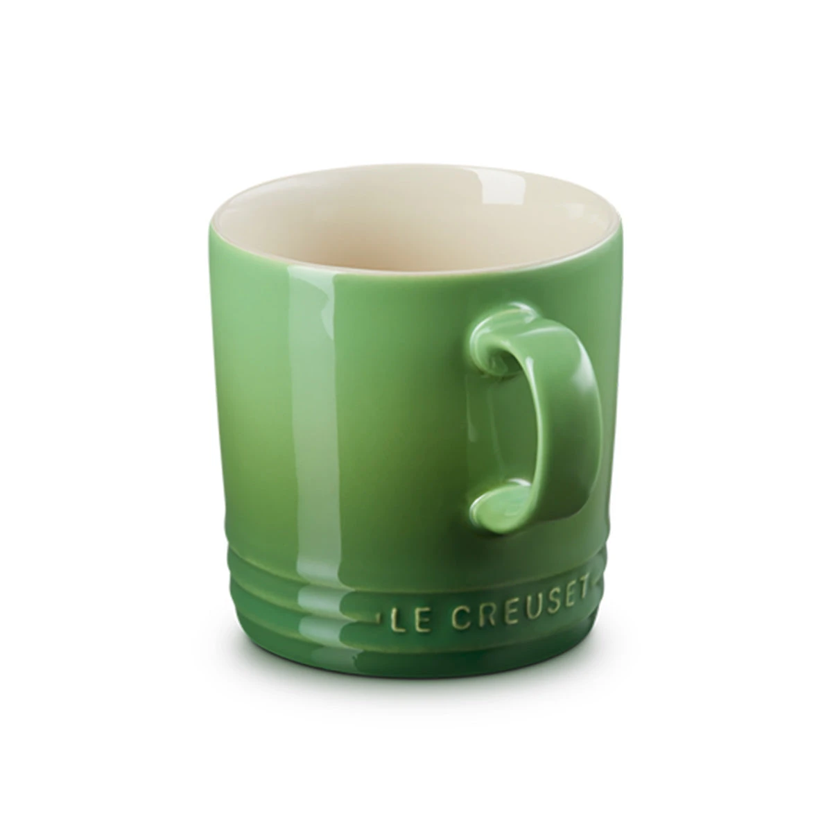 Le Creuset Stoneware Mug Bamboo Green 350ml 5 Le Creuset Stoneware Mug Bamboo Green 350ml - Image 3