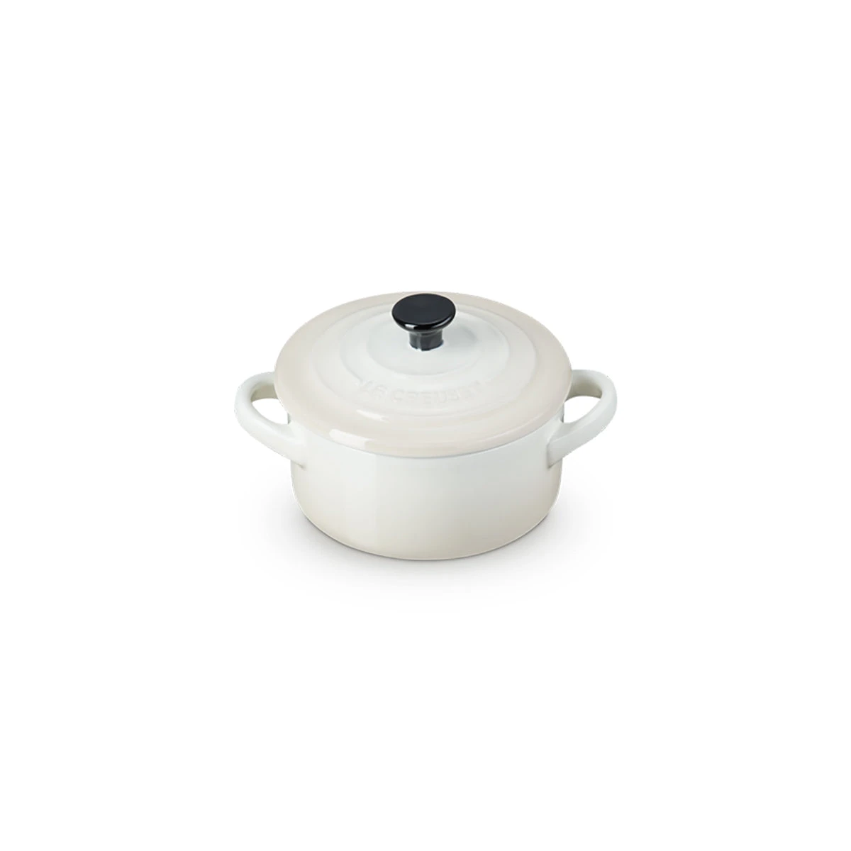 Le Creuset Stoneware Petite Casserole Meringue 10cm (250ml) 4 Le Creuset Stoneware Petite Casserole Meringue 10cm (250ml) - Image 2