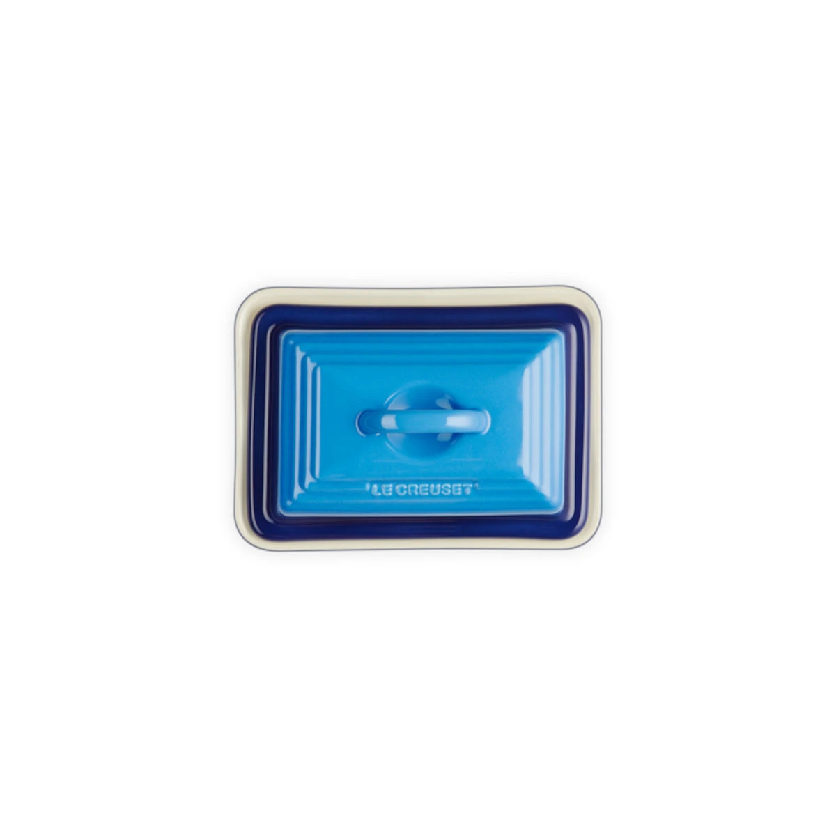 Le Creuset Stoneware Butter Dish Azure 6 Le Creuset Stoneware Butter Dish Azure - Image 4