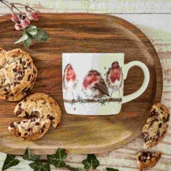 Royal Worcester Wrendale Rockin Robins Christmas Mug 300ml -Home-Kitchen MMPH5629 XG 3 e2d3bb5e bc9b 4a66 bb6a 5cc7a3a24631