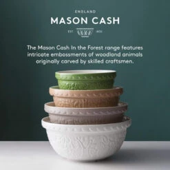 Mason Cash In The Forest Fox Pudding Basin 500ml 7 Mason Cash In The Forest Fox Pudding Basin 500ml -Home-Kitchen MasonCashInTheForestFoxPuddingBasin500ml.2