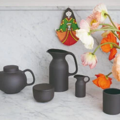 Royal Doulton Olio Black Sugar & Creamer Set -Home-Kitchen RoyalDoultonOlioBlackSugar CreamerSet.3