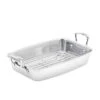 Scanpan Impact Roaster With Rack 44x26cm -Home-Kitchen ScanpanImpactRoasterwithRack44x26cm