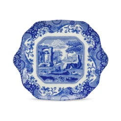 Spode Blue Italian Bread And Butter Plate 28cm