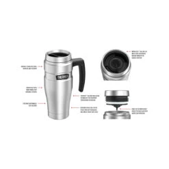 Thermos Stainless King Vacuum Insulated Travel Mug Red 470ml -Home-Kitchen ThermosStainlessKingVacuumInsulatedTravelMugRed470ml.4