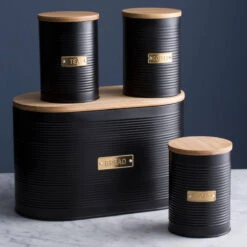 Typhoon Coffee Canister Black 1.4L -Home-Kitchen TyphoonCoffeeStorageBlack1.4L.4