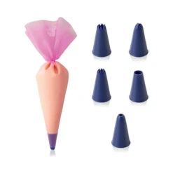 Zeal Silicone Piping Pink Set