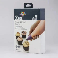 Zeal Silicone Piping Pink Set -Home-Kitchen ZealSiliconePinkPipingSet.3