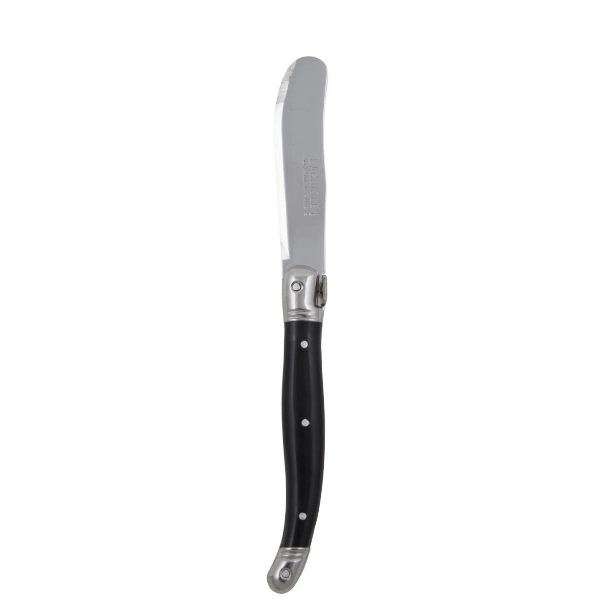 Laguiole Andre Verdier Debutant Butter Knife Black 3 Laguiole Andre Verdier Debutant Butter Knife Black