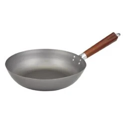 Davis & Waddell Carbon Steel Wok 30cm