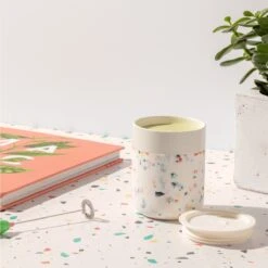 Porter Terrazzo Ceramic Mug Cream 355ml -Home-Kitchen ceramic mug terrazzo 355ml cream 421283