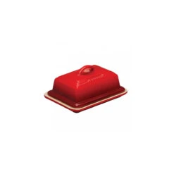 Le Creuset Stoneware Butter Dish Cerise