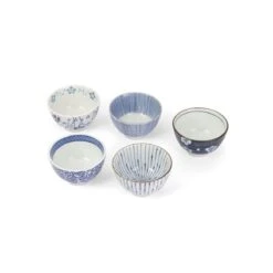 Concept Japan Aizome Goyou Tea Cup Set 5 Pieces