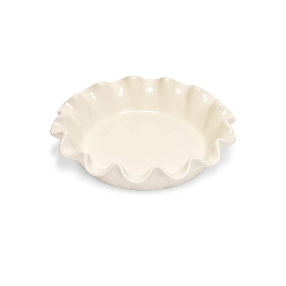 Emile Henry Ruffled Pie Dish Clay 27cm 3 Emile Henry Ruffled Pie Dish Clay 27cm